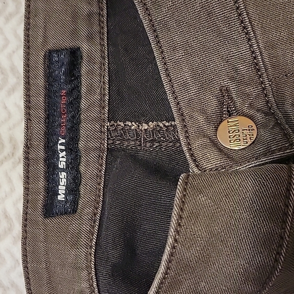 MISS SIXTY Brown Pants US 28 - Picture 5 of 10